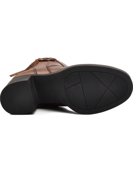 Ayakmod Taba Deri Kadın Bot indirimleri