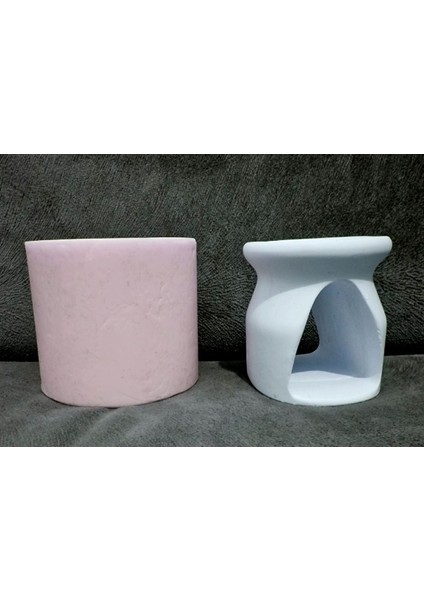 7,5 cm Buhurdanlık Gece Lambası Mumluk Silikon Kalıp K-1217