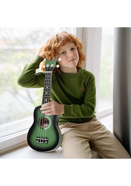 UKX-500GR Sunburs Efektli Maun Soprano Ukulele Full Set