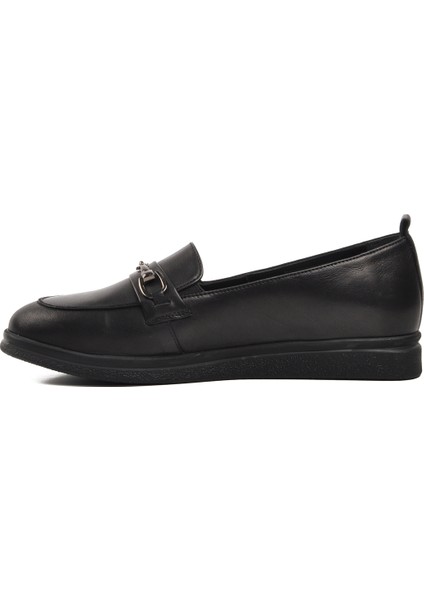 Ayakmod Siyah Kadın Loafer Ayakkabı fiyatları