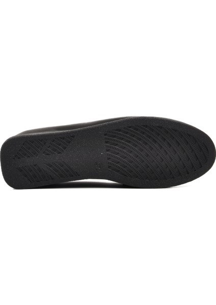 Ayakmod Siyah Kadın Loafer Ayakkabı indirimleri