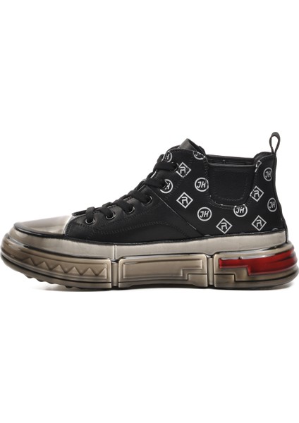 Ayakmod Siyah Erkek Hi Sneaker