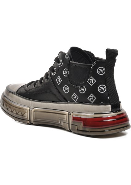 Ayakmod Siyah Erkek Hi Sneaker