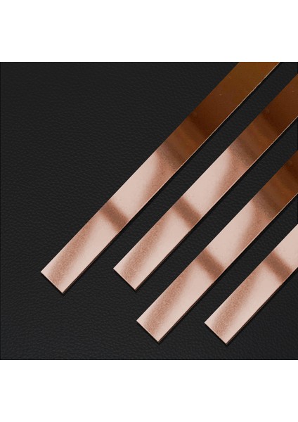 Ayna Görünümlü Dekoratif Şerit ( Bronz )