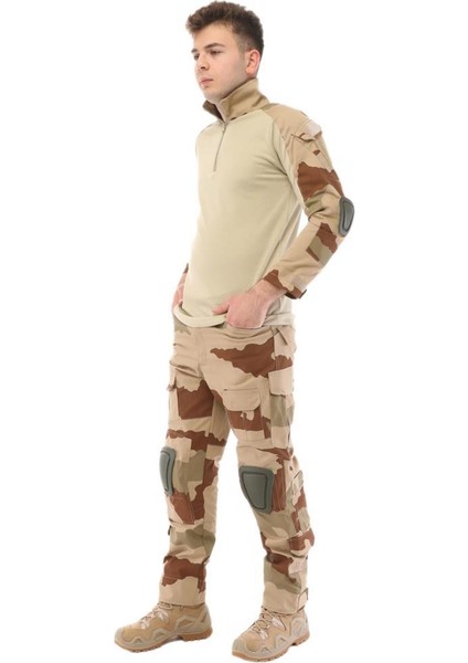 Dizlikli Kamuflaj Tactical Erkek Pantolon - Outdoor Taktik Pantolon indirimleri