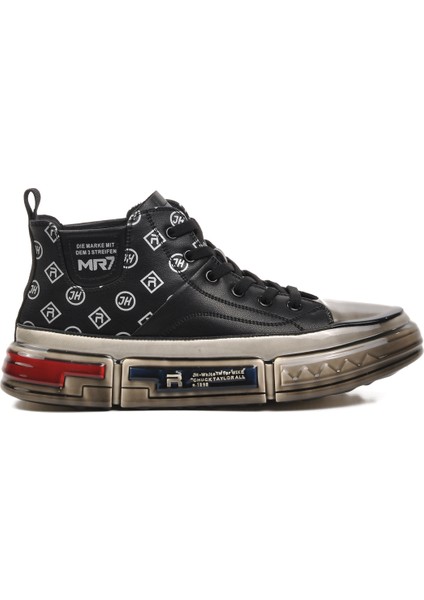 Ayakmod Siyah Erkek Hi Sneaker modelleri