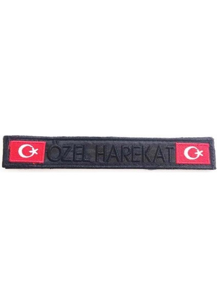 Özel Harekat 3X17CM Nakış Patch - Peç