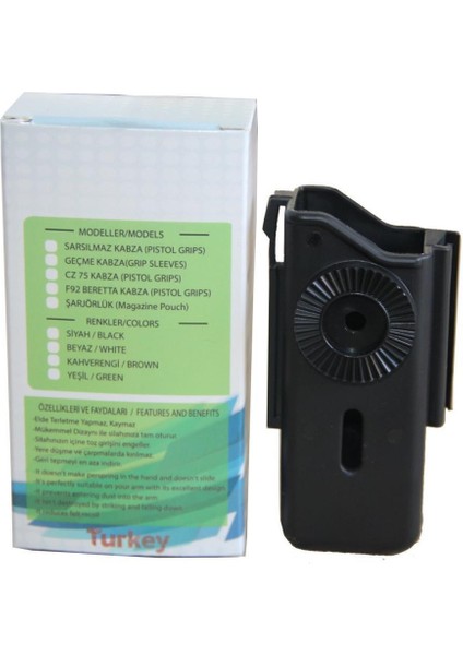 Acar Tekli Plastik Şarjör Kılıfı - Şarjör Cebi