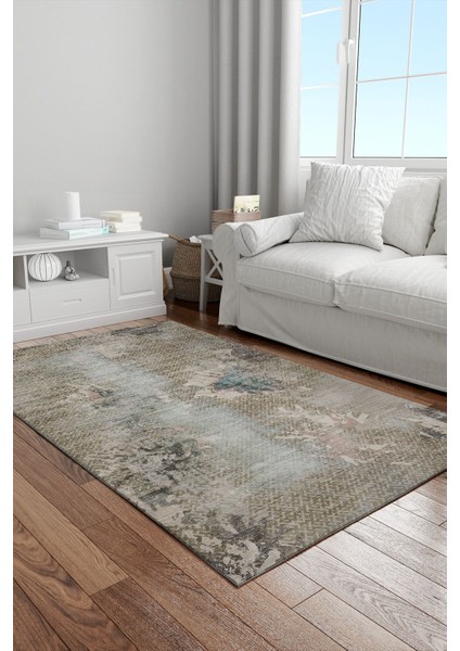 Dijital Baskılı Makinede Yıkanabilir Kaymaz Taban Leke Tutmaz Mutfak-Salon Halısı ve Yolluk fiyatları