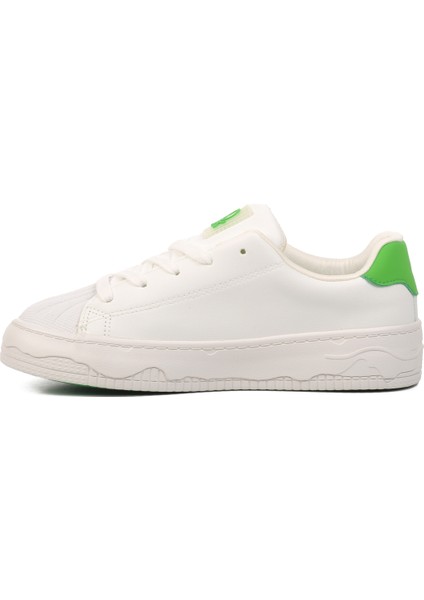 Beyaz-Yeşil Sneaker
