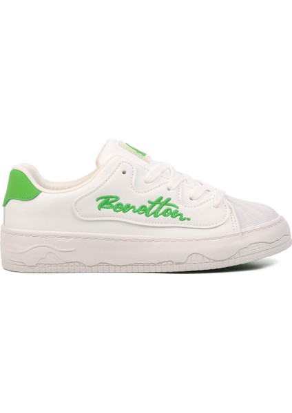 Beyaz-Yeşil Sneaker