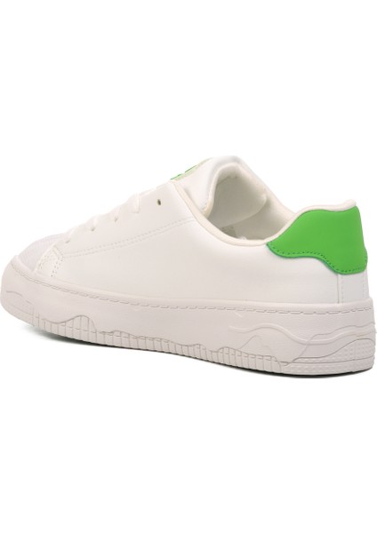 Beyaz-Yeşil Sneaker