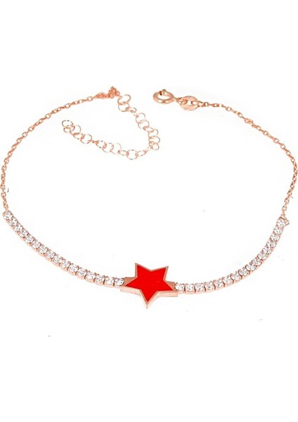 Yıldız Neon Gümüş Bileklik Sb1958, 925 Ayar Gümüş Kadın Bileklik