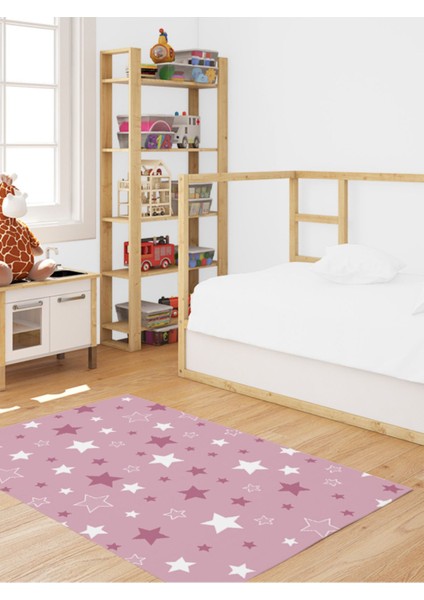 Oyun Halısı Dijital Baskı Kaymaz Taban Makinede Yıkanabilir Bebek ve Çocuk Halısı