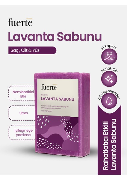 Lavanta Sabunu 110 Gr Nemlendirme, Kötü Koku, Cilt Parlaklığı