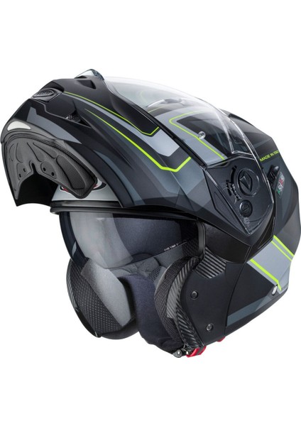 Duke Iı Tour Çene Açılır Motosiklet Kask Matt Yellow/motor Kaskı