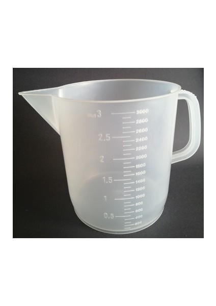 Beher Kulplu Plastik Şeffaf Baskılı 250 ml