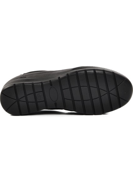 Ayakmod Siyah Hakiki Deri Kadın Günlük Ayakkabı indirimleri