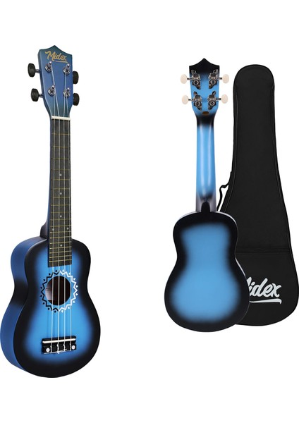 UKX-600BL Sunburs Efektli Maun Concert Ukulele Full set modelleri