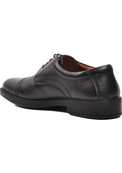 Ayakmod Siyah Hakiki Deri Erkek Günlük Ayakkabı fırsatları