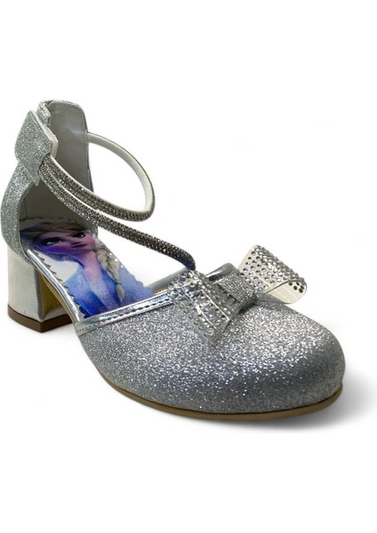 739 Kız Çocuk Frozen Topuklu Abiye Ayakkabı fiyatları