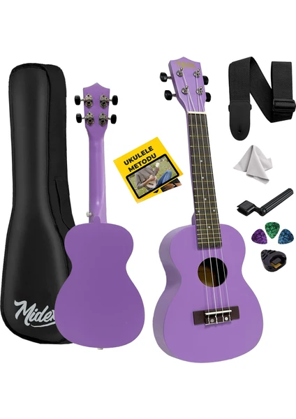 UKX-233PRP Mor Concert Ukulele