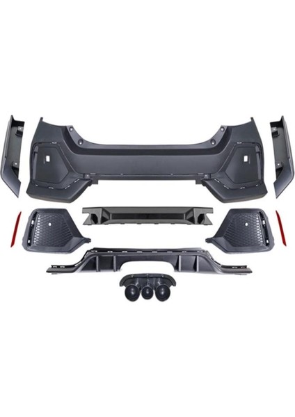 Honda Civic Fc5 2016-2020 Typer Arka Tampon