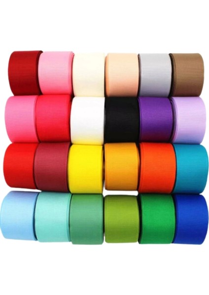 Grogren Kurdele 2 cm 10 Metre Lacivert