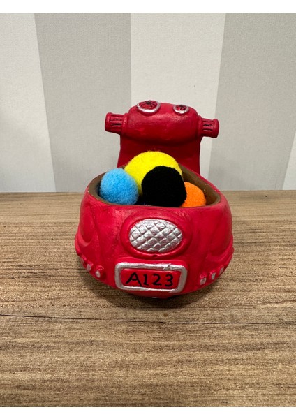 Kırmızı Vespa Motorsiklet Dekoratif Obje modelleri