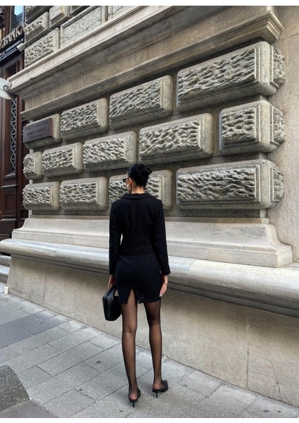 Kadın Tüvit Etekli Takım modelleri