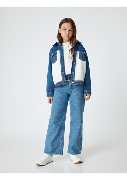 Kot Ceket Peluş Detaylı Kapaklı Cepli Pamuklu Uzun Kollu fiyatları