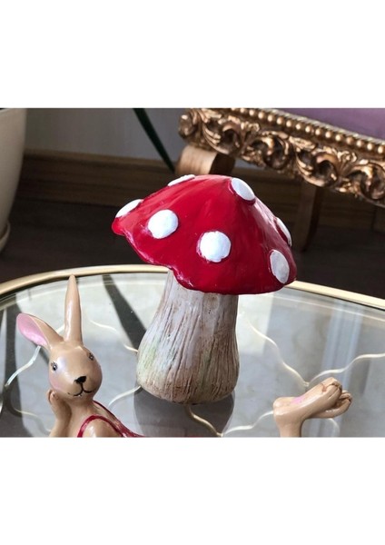 12 cm 3 Boyutlu Mantar Silikon Kalıp K-1227, Kokulu Taş Sabun Alçı Béton Mum Kalıbı