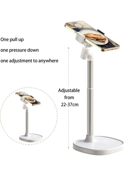 Uzunluğu ve Açısı Ayarlanabilir Masaüstü Telefon Tutacağı 40 cm Uzunluk Fonksiyonel Telefon Standı fırsatları