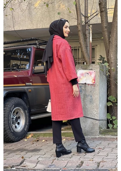 Kaşe Ceket Nar Çiçeği indirimleri