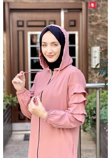 Kapişonlu Kap Gül Kurusu