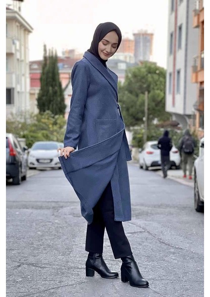 Kaşe Kaban Indigo fırsatları