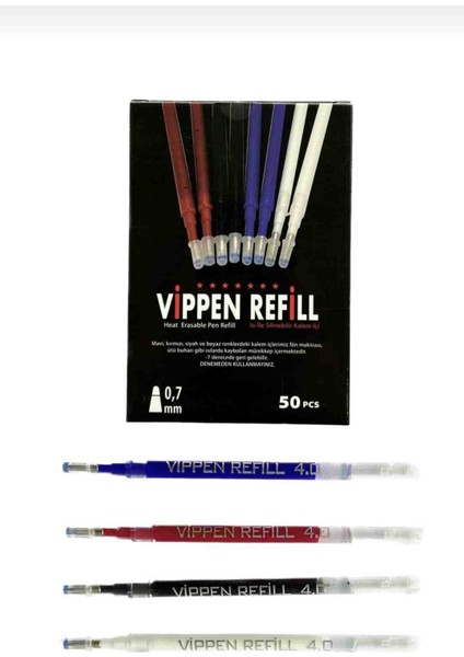 Wippen Isı ile Uçan Kalem. Ütü ile Kaybolan Isı Kalemi 50 Adet