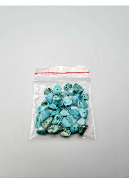 Sertifikalı Turkuaz Kırık Doğal Taş - 10 gr Delikli Doğal Taş modelleri