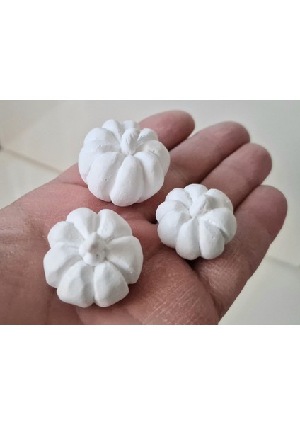 3'lü 3 Boy Mini Bal Kabağı Kabak Silikon Kalıp K-1399, Kokulu Taş Sabun Alçı Mum Kalıbı modelleri