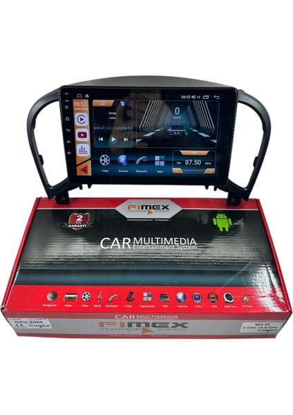 Nıssan Juke 2011-2016 Fimex 2-64 Dspli Pro Oem Multimedia