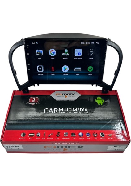 Nıssan Juke 2011-2016 Fimex 2-64 Dspli Pro Oem Multimedia