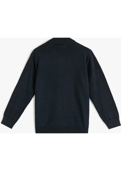 Basic Basic Hırka Dik Yaka Fermuar Kapamalı fiyatları