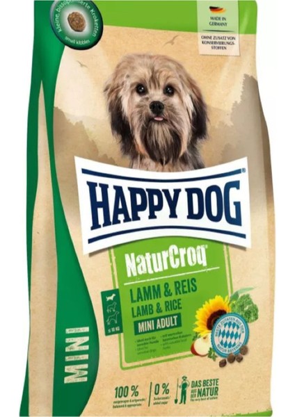Natur Croq Kuzulu Mini Irk Yetişkin Köpek Kuru Maması 4 kg