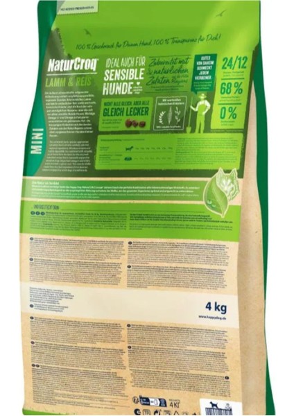 Natur Croq Kuzulu Mini Irk Yetişkin Köpek Kuru Maması 4 kg fiyatları