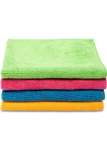 8 Adet Standart Boy 30x30 cm Mikrofiber Bez
