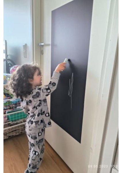 Büyük Boy Yapışkanlı Kara Tahta Sticker fiyatları