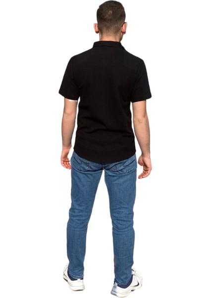 Erkek Gömlek Düğme Detaylı Premium Likralı Kısakollu Slim Fit Erkek Spor Gömlek fiyatları