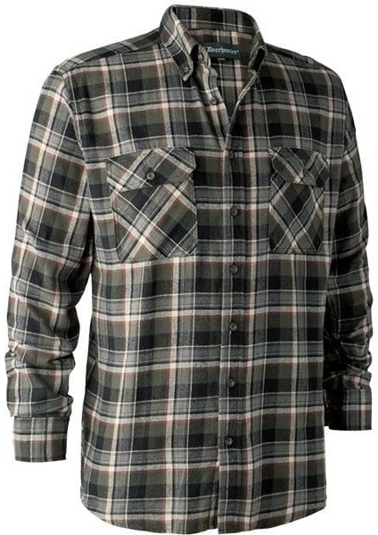 Deerhunter Marvin Yeşil Kareli Gömlek 43/44 indirimleri