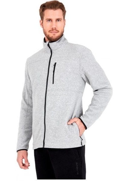 Blackspade Önden Fermuarlı Polar Mont Gri S modelleri