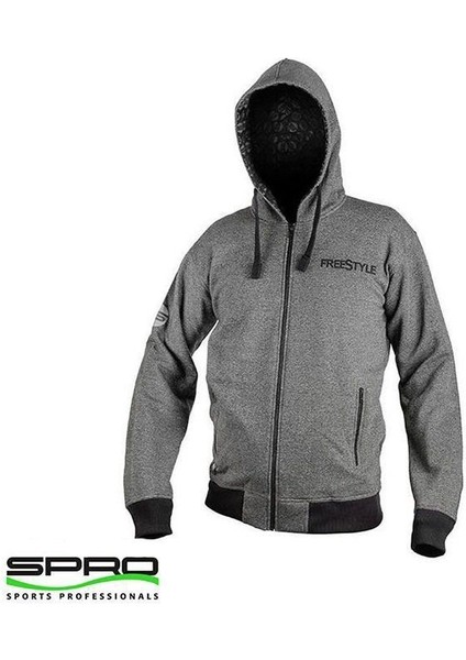 Spro Freestyle Gri x Bk Kapüşonlu - Xxl fiyatları